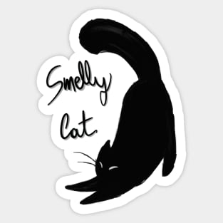 Smelly cat Sticker